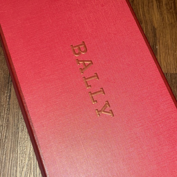 Bally Navy and Burgundy Men's Sneakers - Picture 6 of 6